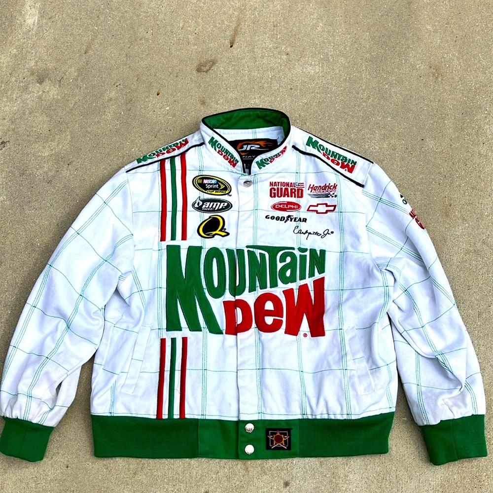 Mountain Dew nascar jacket youth boys